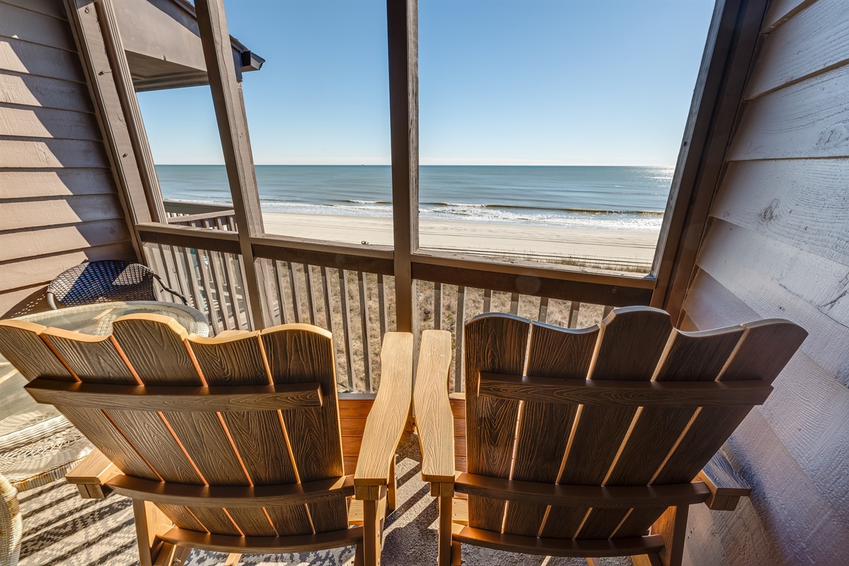 Amazing View from the Balcony!