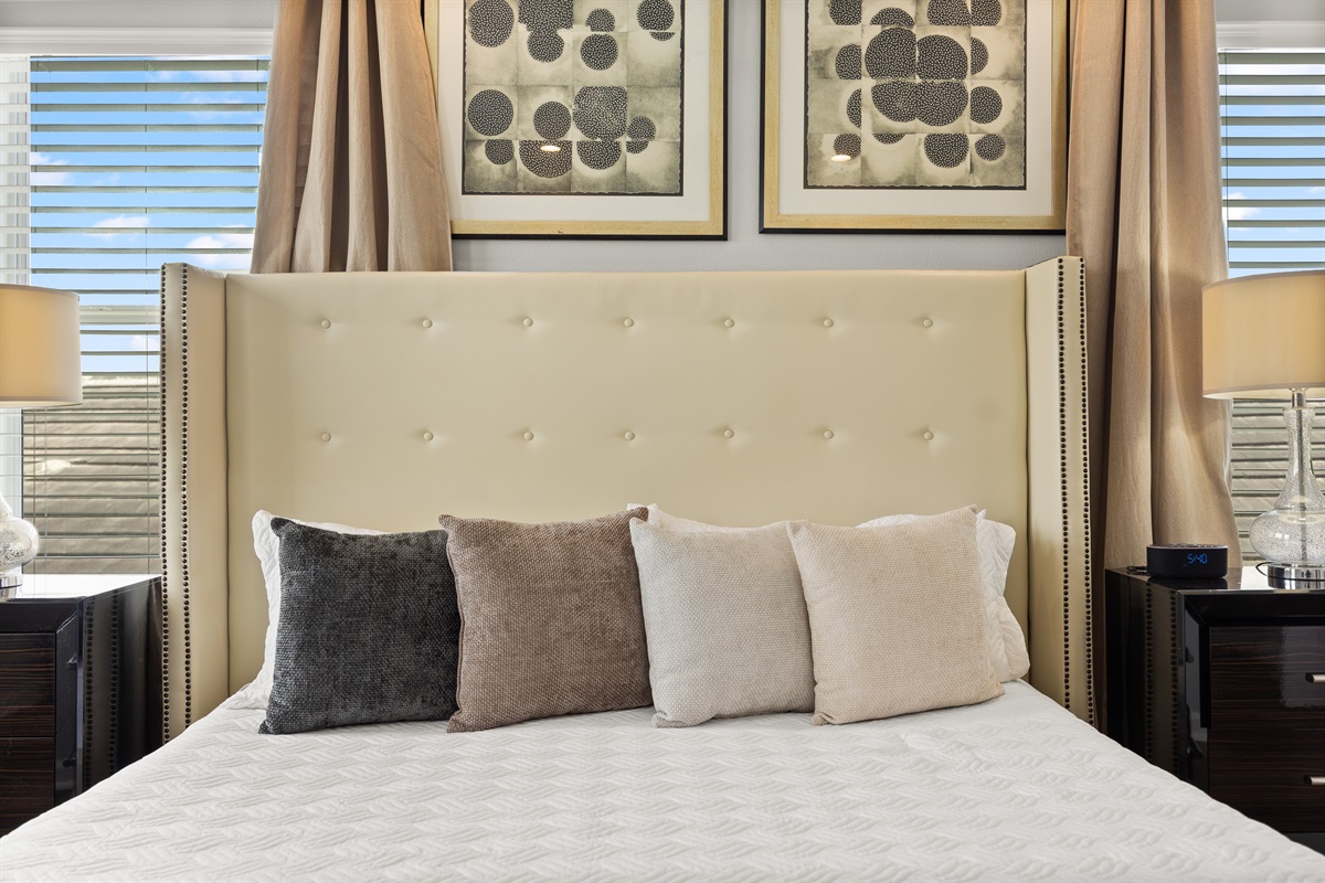 King bed