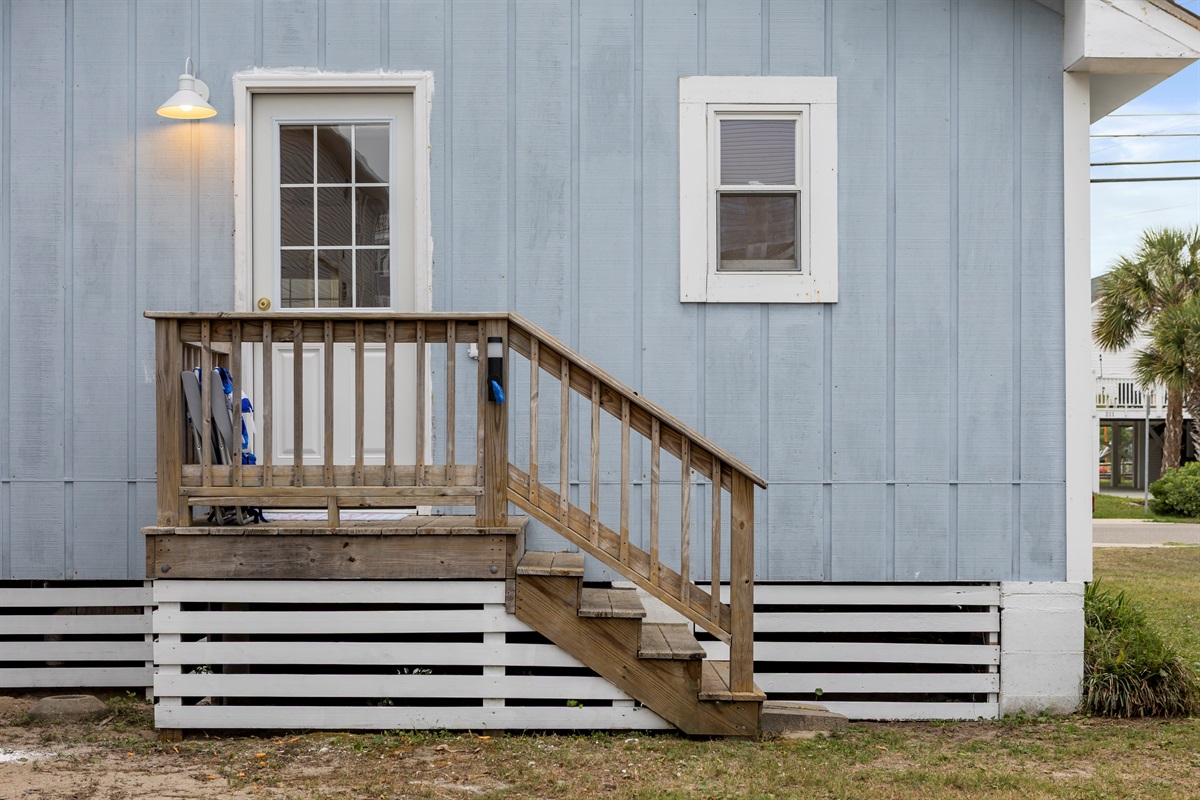 Back stairs