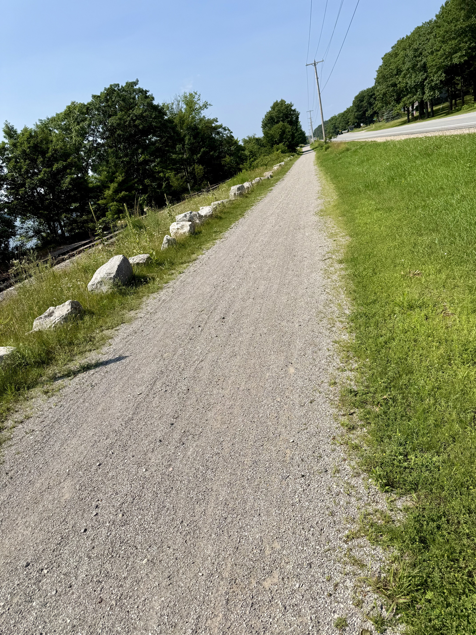 North Central State Trail (74.9 miles long from Waters to Mackinaw City) - great for walking and bike riding. You’ll walk along Otsego Lake with a beautiful view of the sunset
