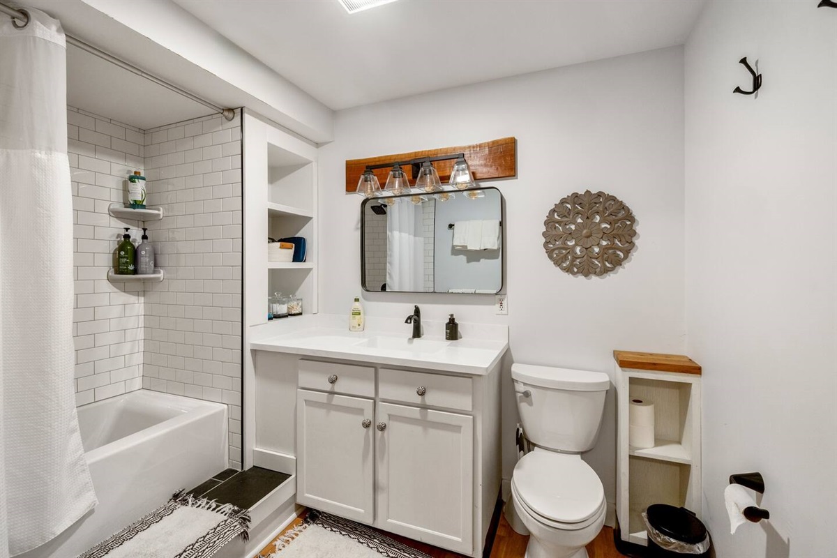 In law suite: Full Bath - Modern remodel with all amenities