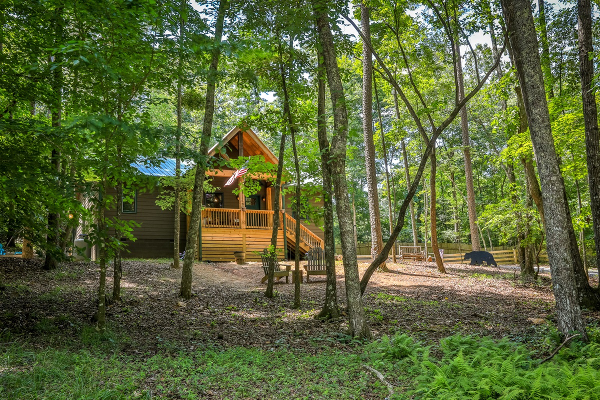 Welcome to your cozy cabin in the woods