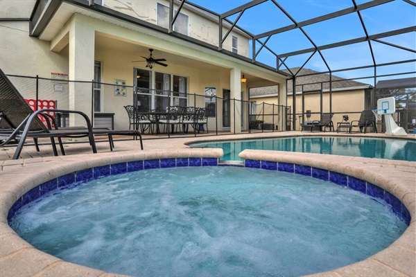 Heated pool - Hot spa