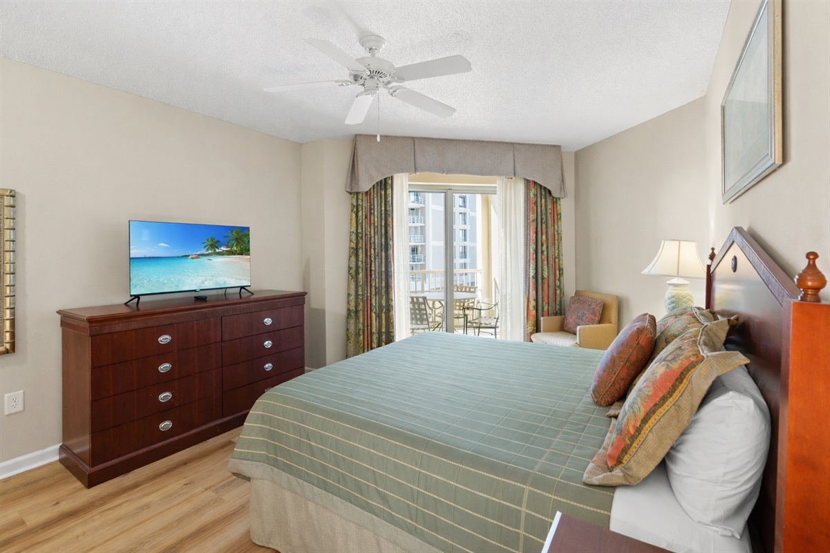 Main Bedroom w/ Balcony Access