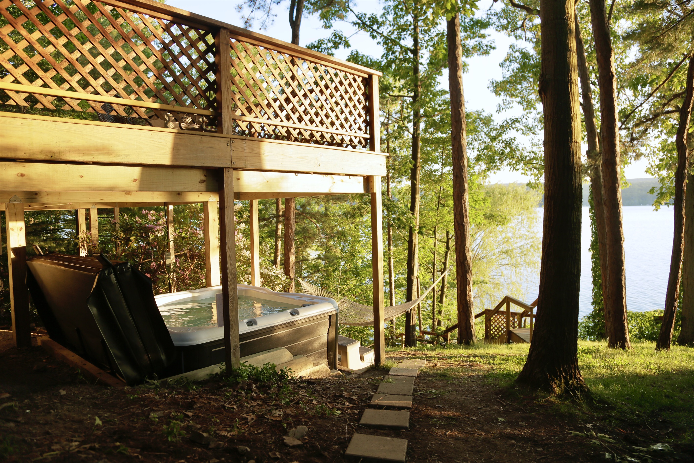 Hot Tub With a View