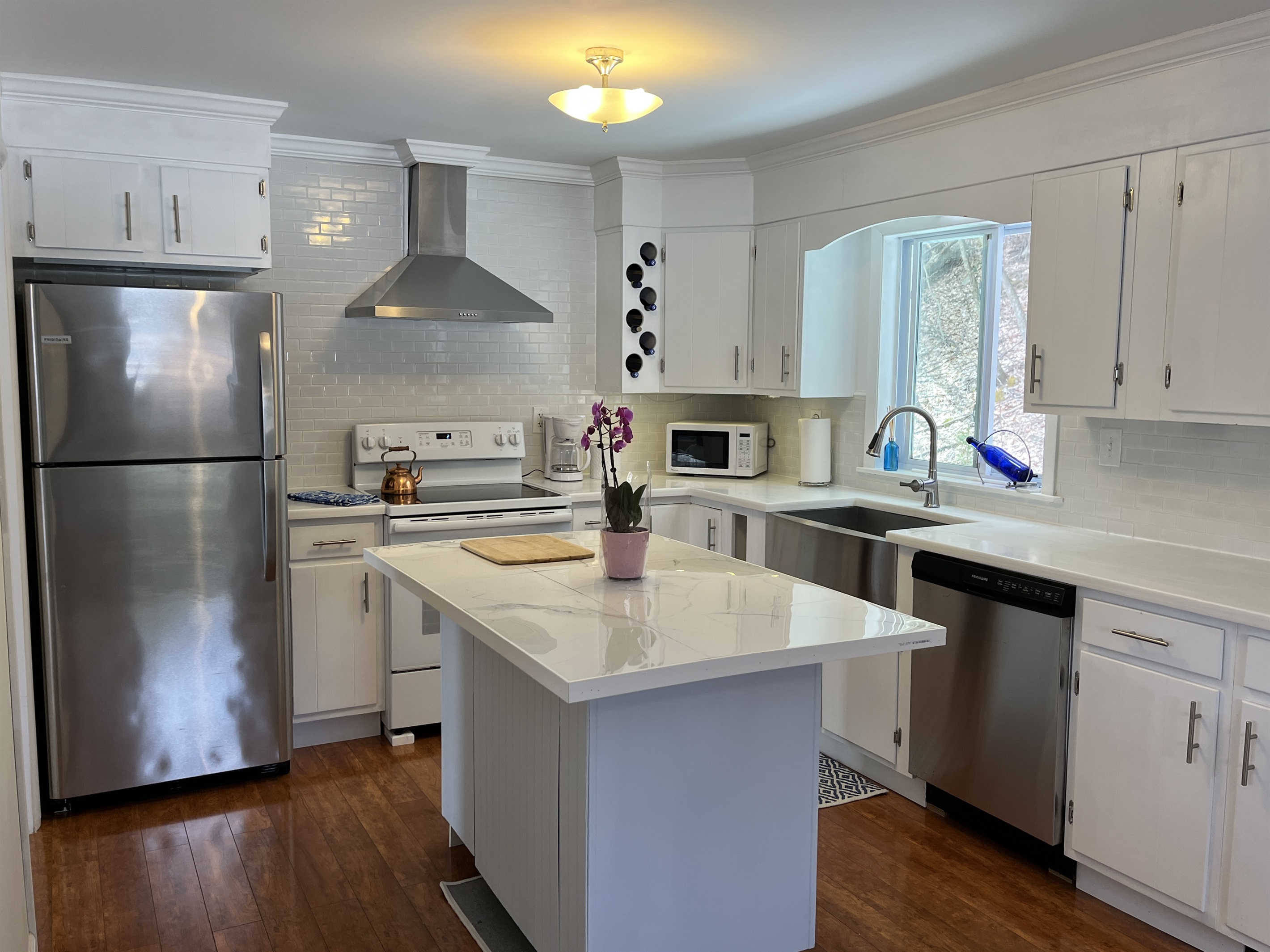 Newly remodeled kitchen