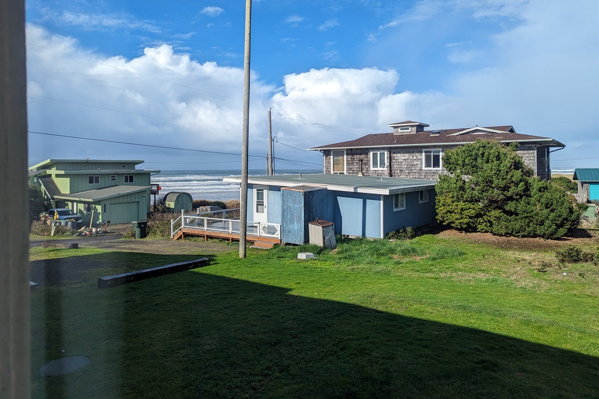 view from futon room