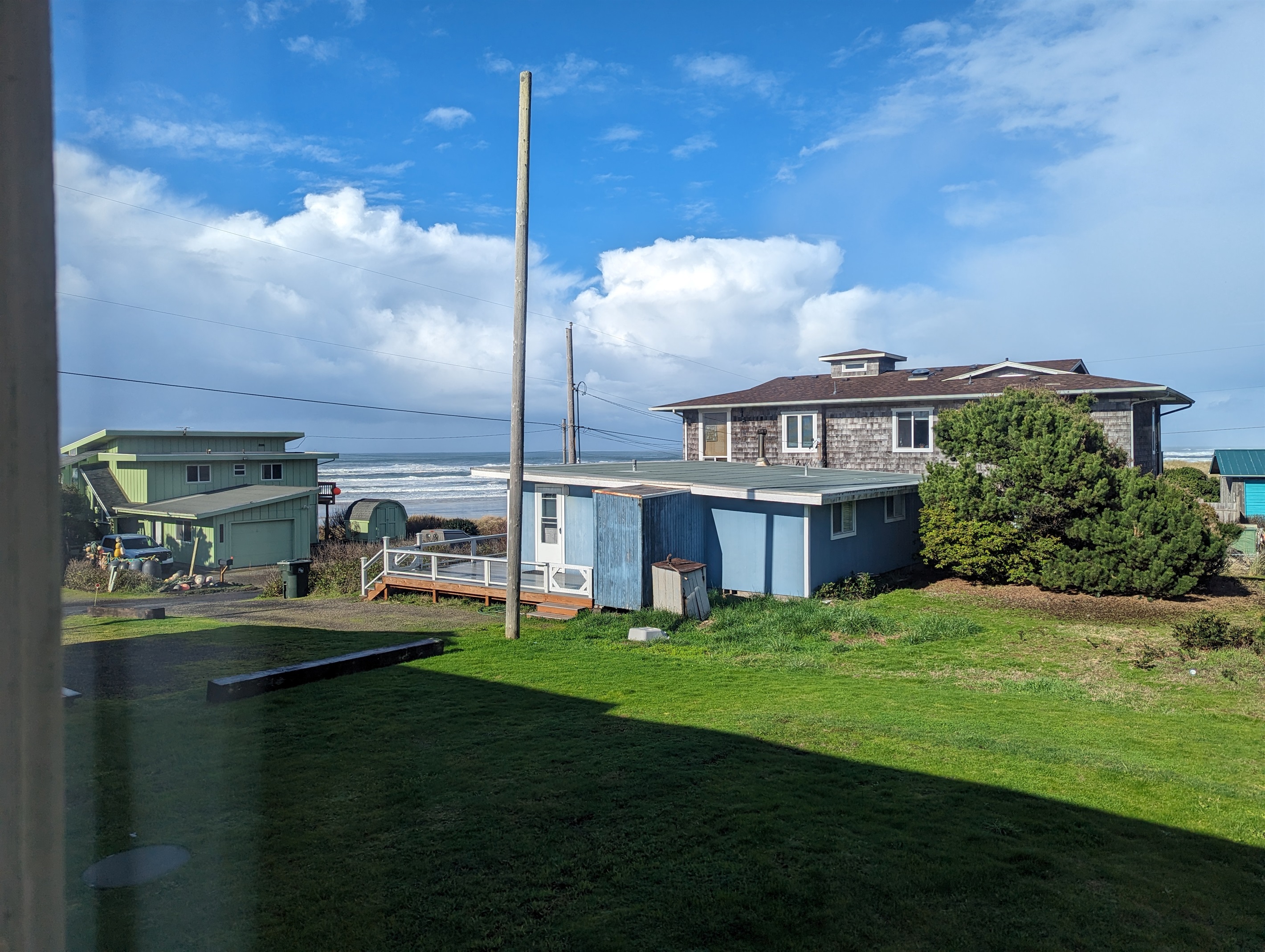 view from futon room