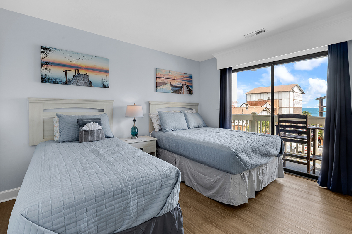 Master Bedroom with Private Balcony 