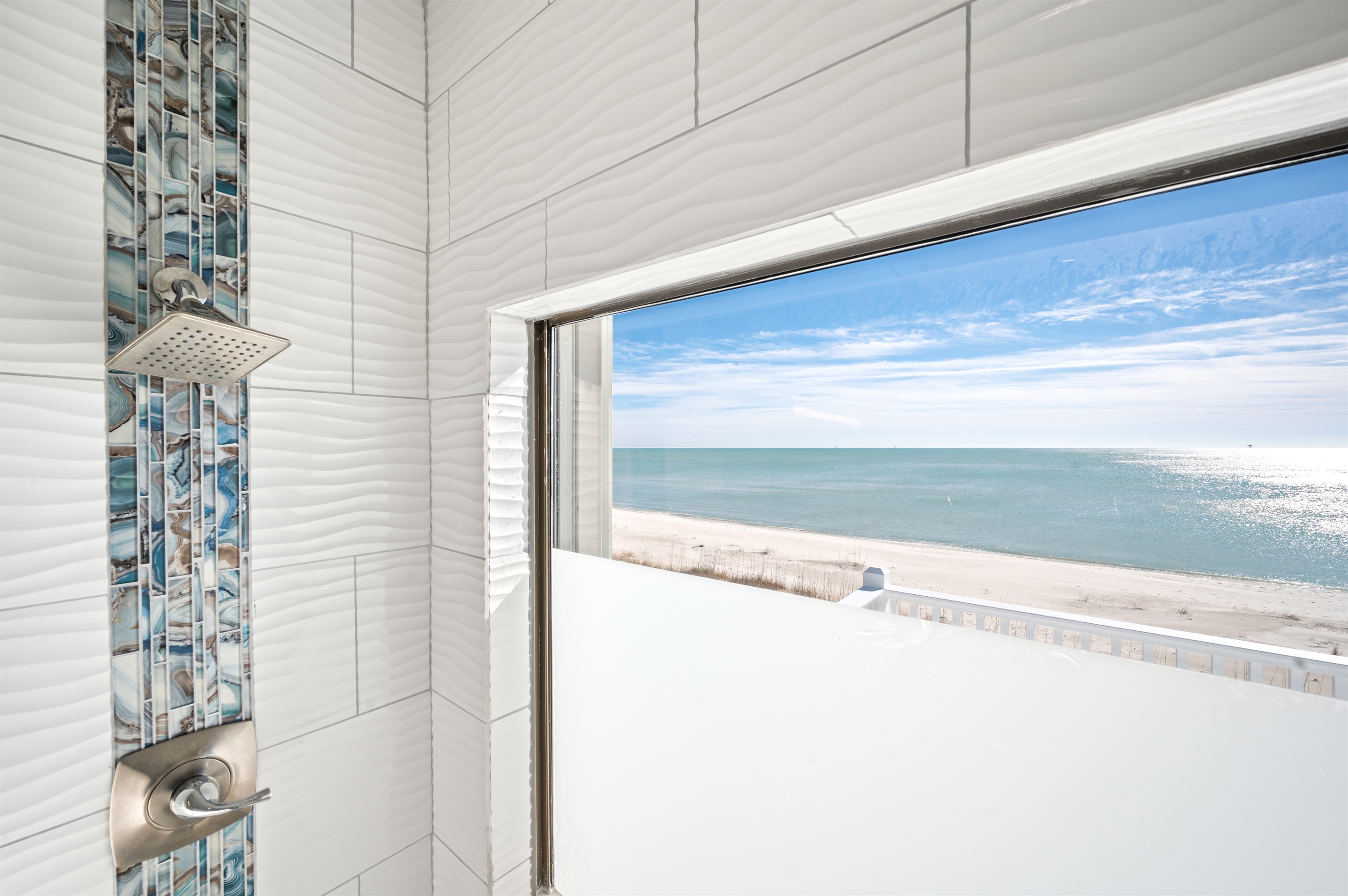 Best view from the shower in Gulf Shores!