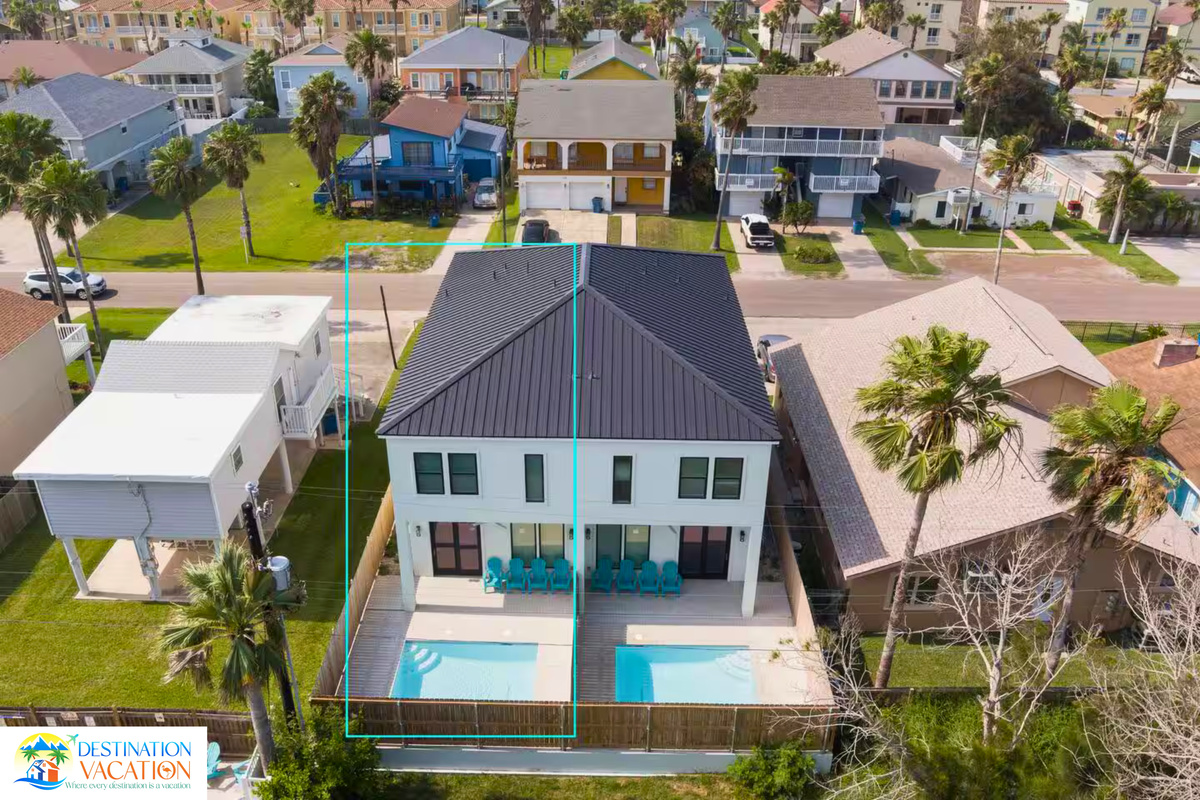 Your perfect coastal retreat, beautifully captured from above.