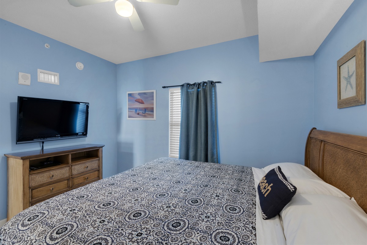 Master Bedroom with Flat Screen TV