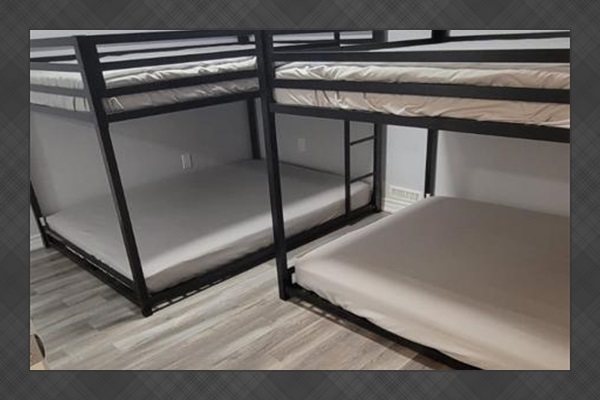 Basement bedroom