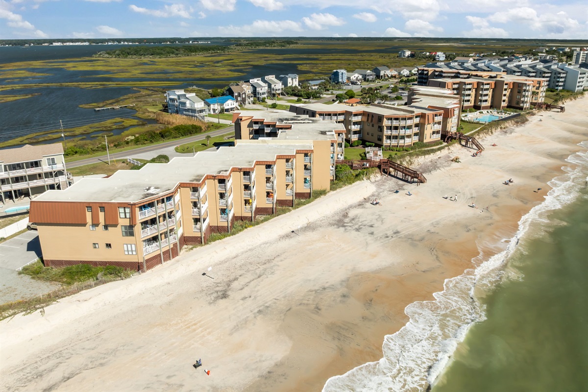 3 different beach access points