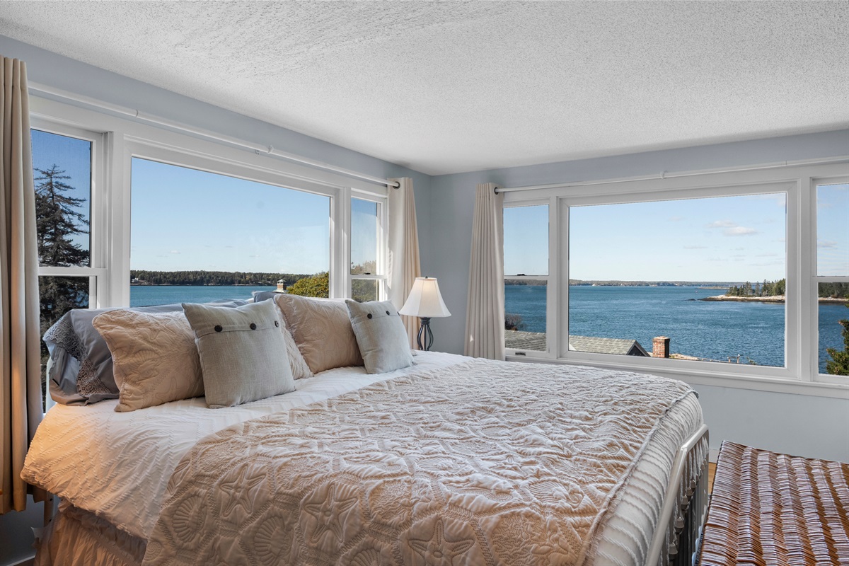 Water views throughout