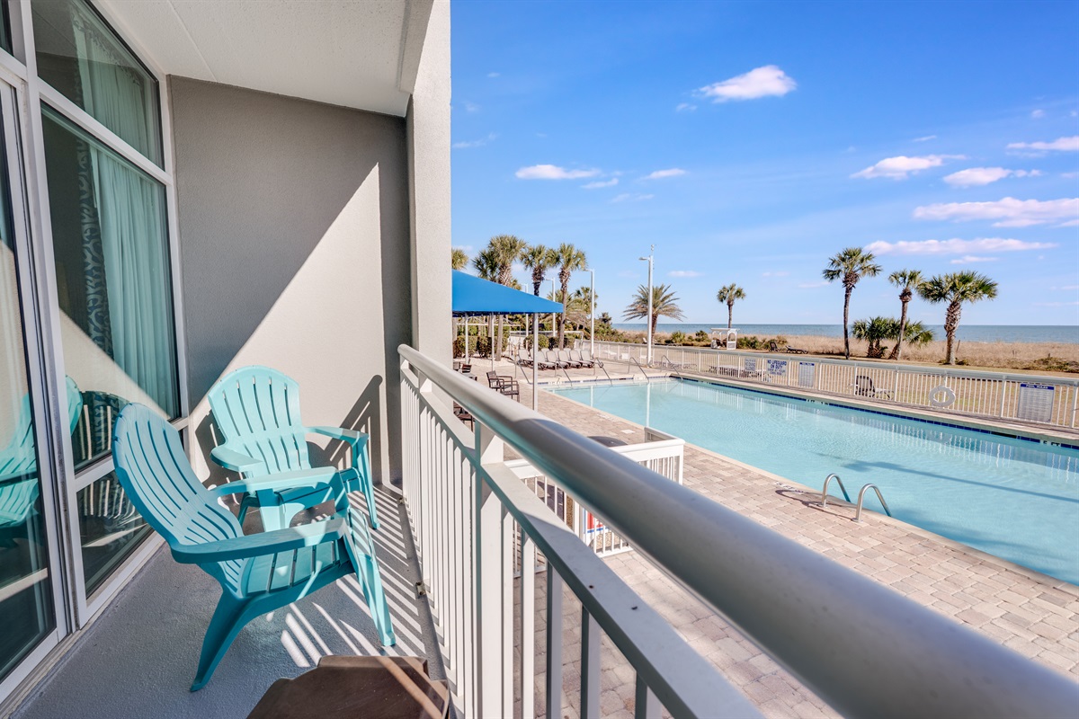 Amazing View from the Balcony!