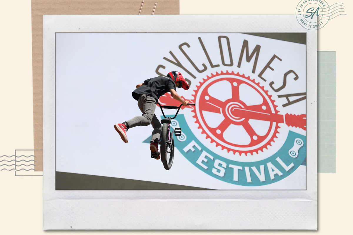 Cyclomesa

A free, family-friendly bicycle festival in downtown
Mesa. Bring your bikes and make a morning of it.

Every spring - 2027 date to be announced.