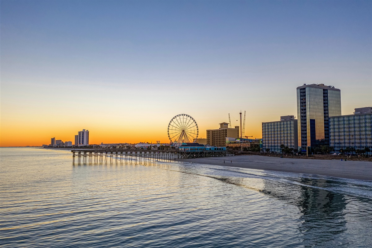 15 minutes from downtown Myrtle Beach