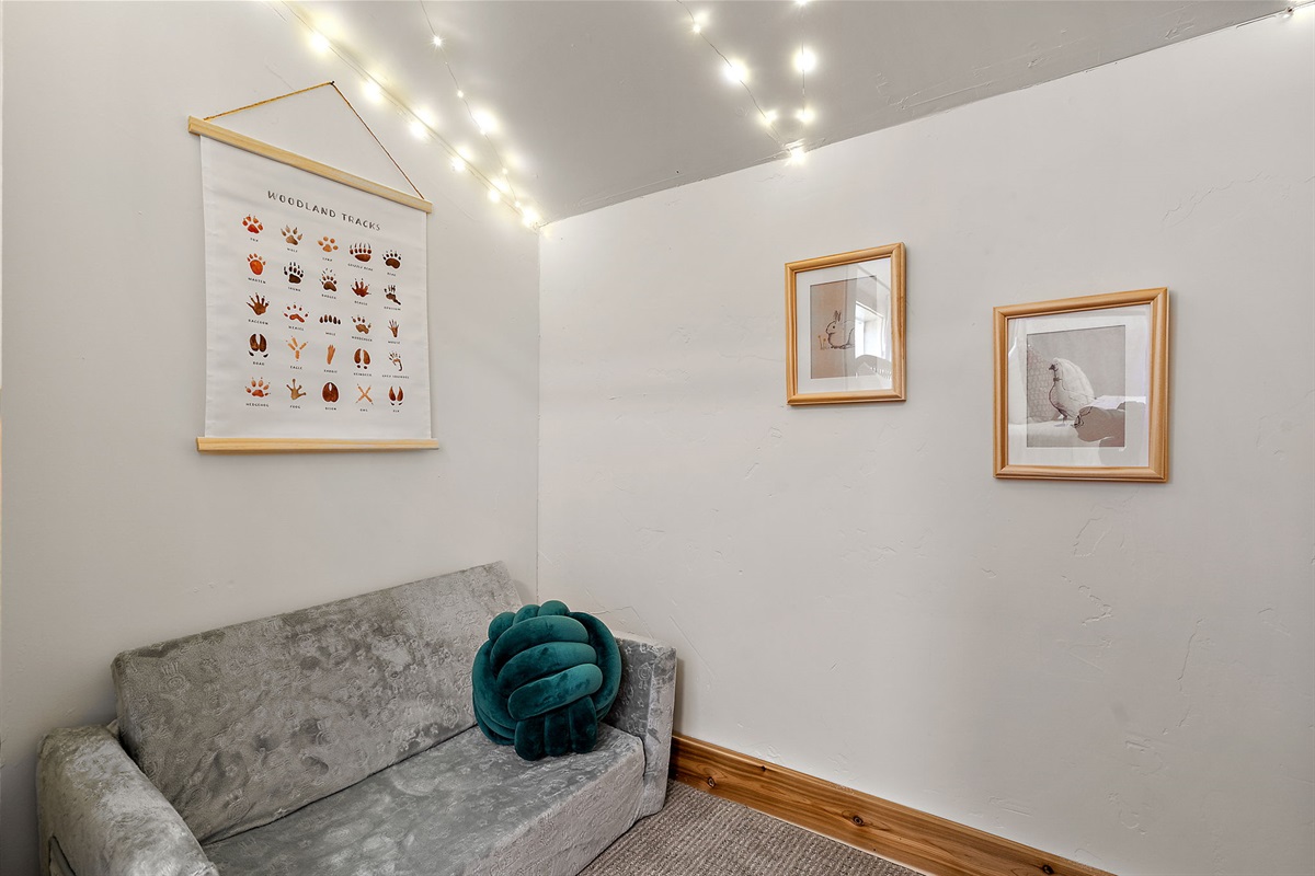 Cozy little kids space in loft