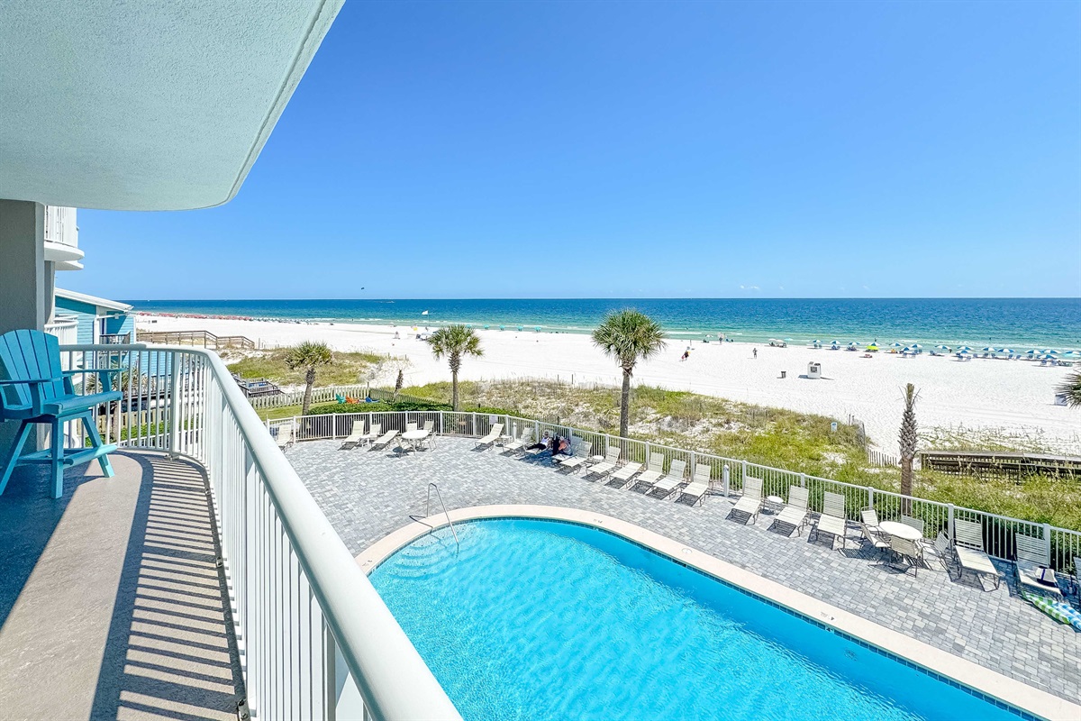 Step onto your balcony and let the soothing sounds of the ocean wash over you.  This is your escape to paradise.