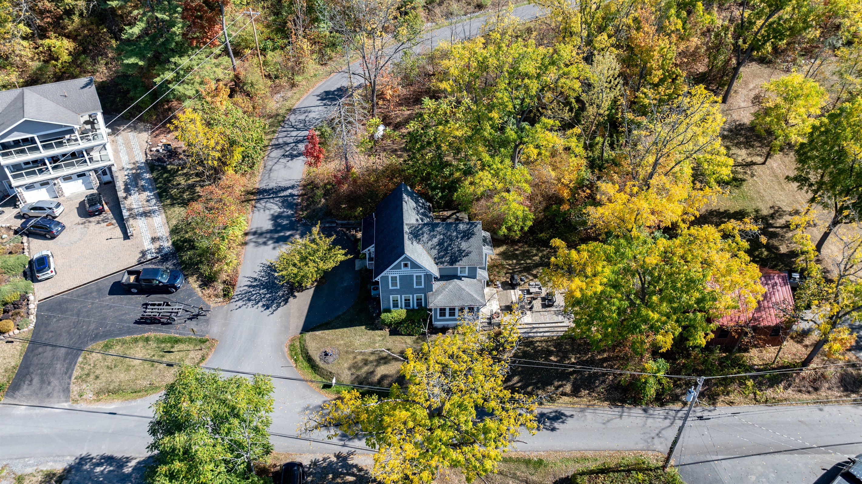 Surrounded by golden fall colors, this hidden gem offers peace, privacy, and pure relaxation