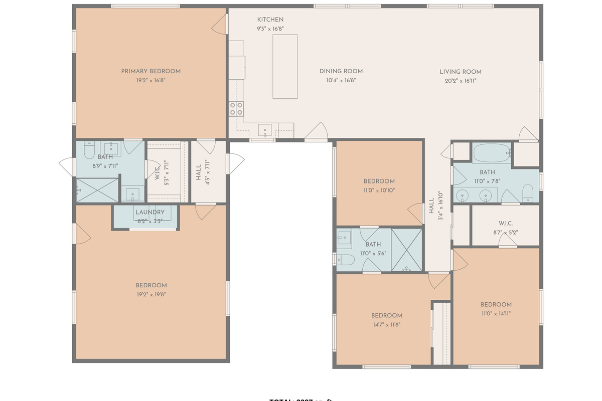 Palms Floor Plan