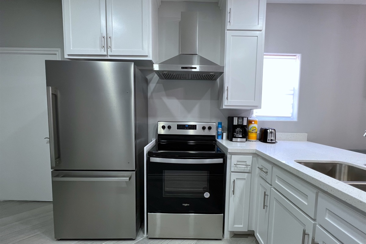 Kitchen with Brand New Appliances