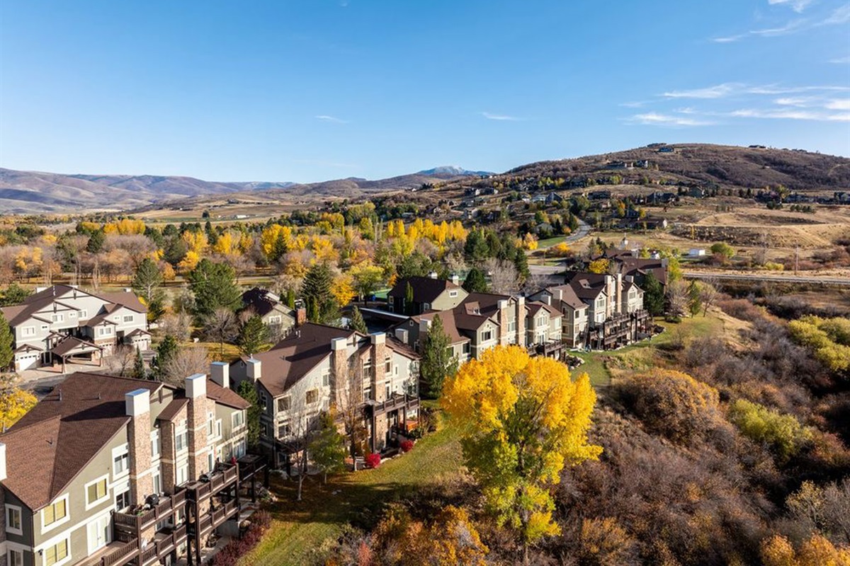 Beautiful fall colors and crisp mountain air.