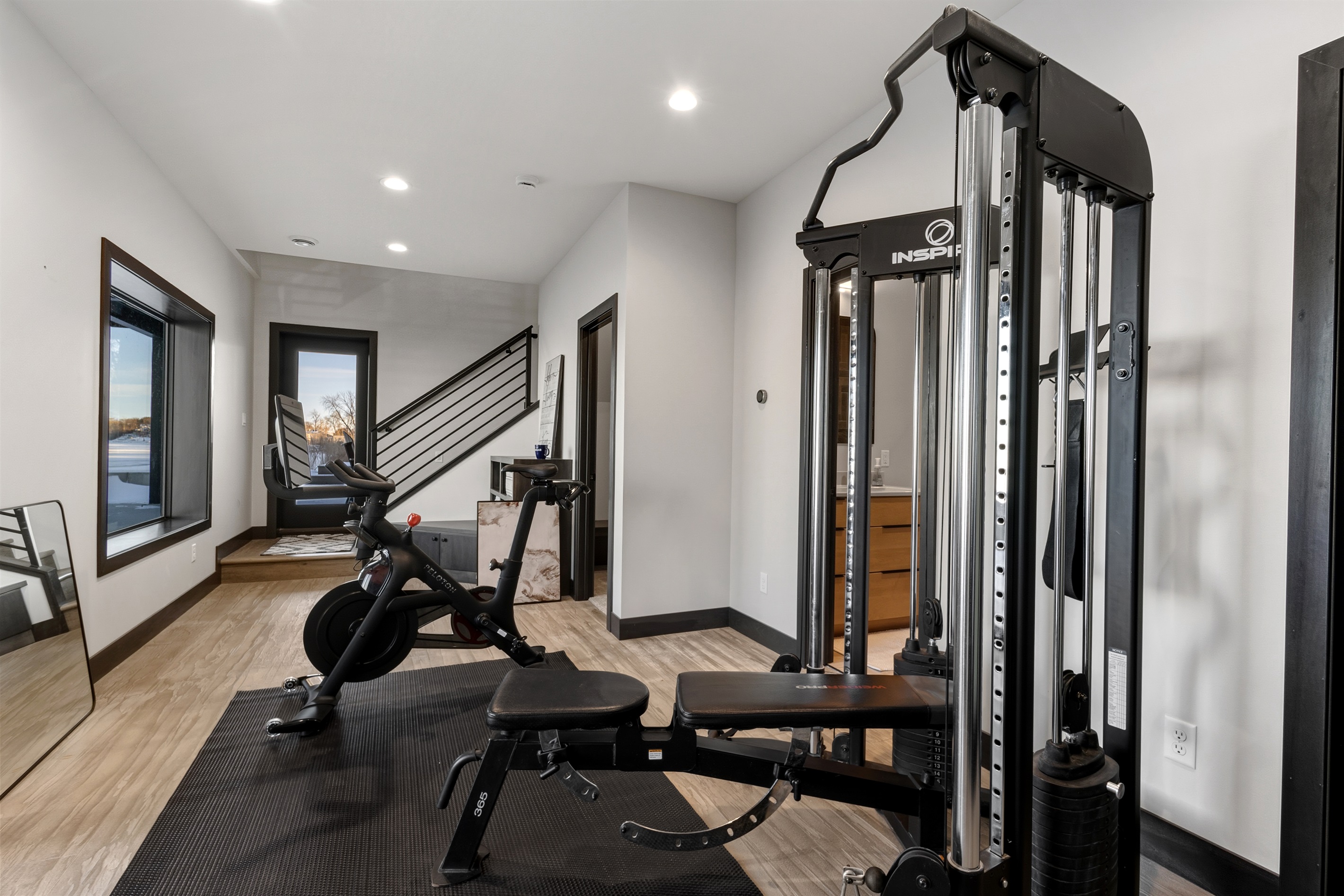 Lower Level Workout Area