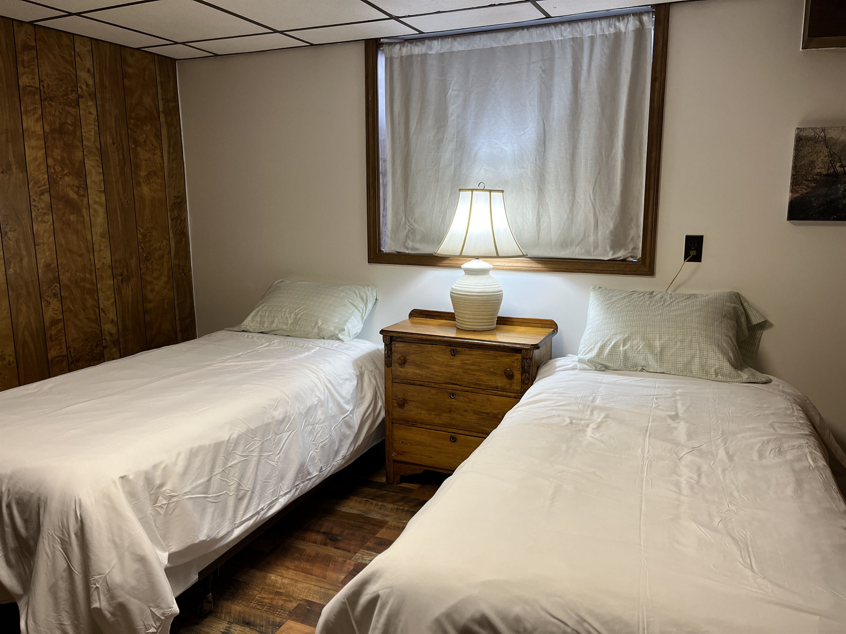 Lower level Twin bedroom