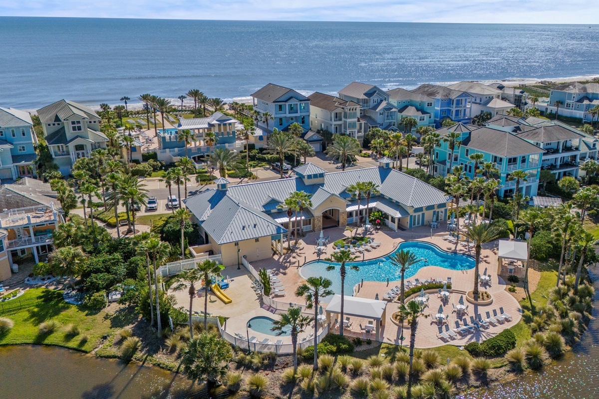 Your day starts with a quick stroll to the sand, then back to the resort pool and splash zone for lazy laps and laughter—ocean glitter on one side, quiet lagoon on the other, all just steps from home base.
