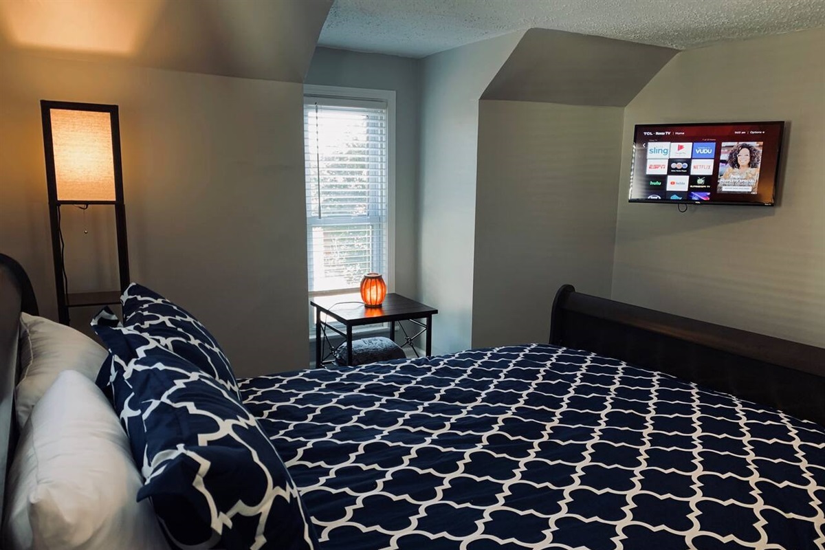 Master Bedroom with TV
