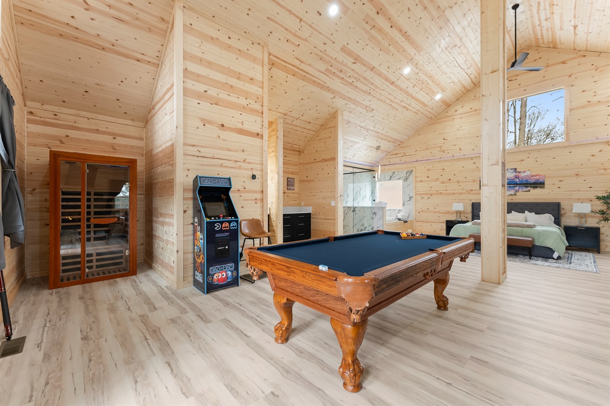 A little friendly competition in your private cabin