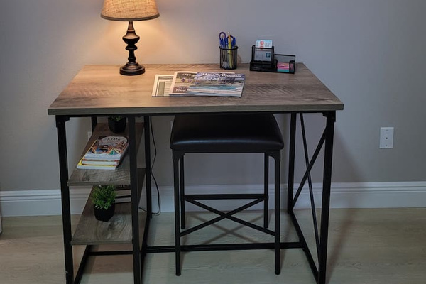 A beautiful dedicate work space.