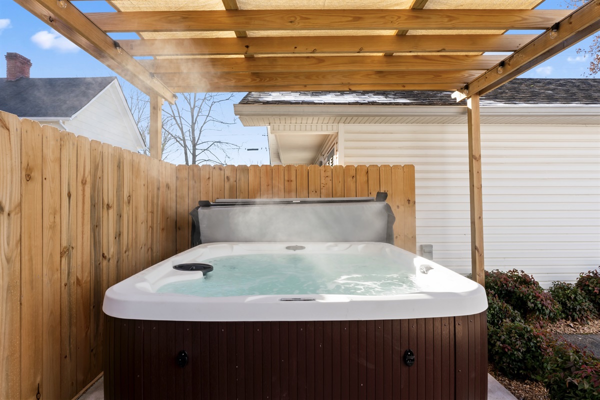 Hot tub for 7!
