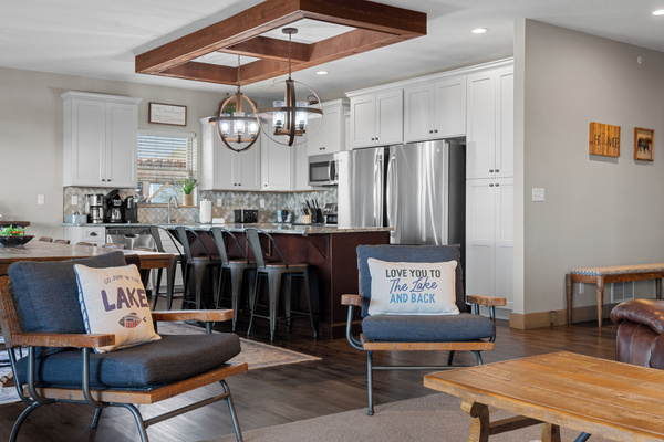 A great place for your morning coffee or evening adult beverage.