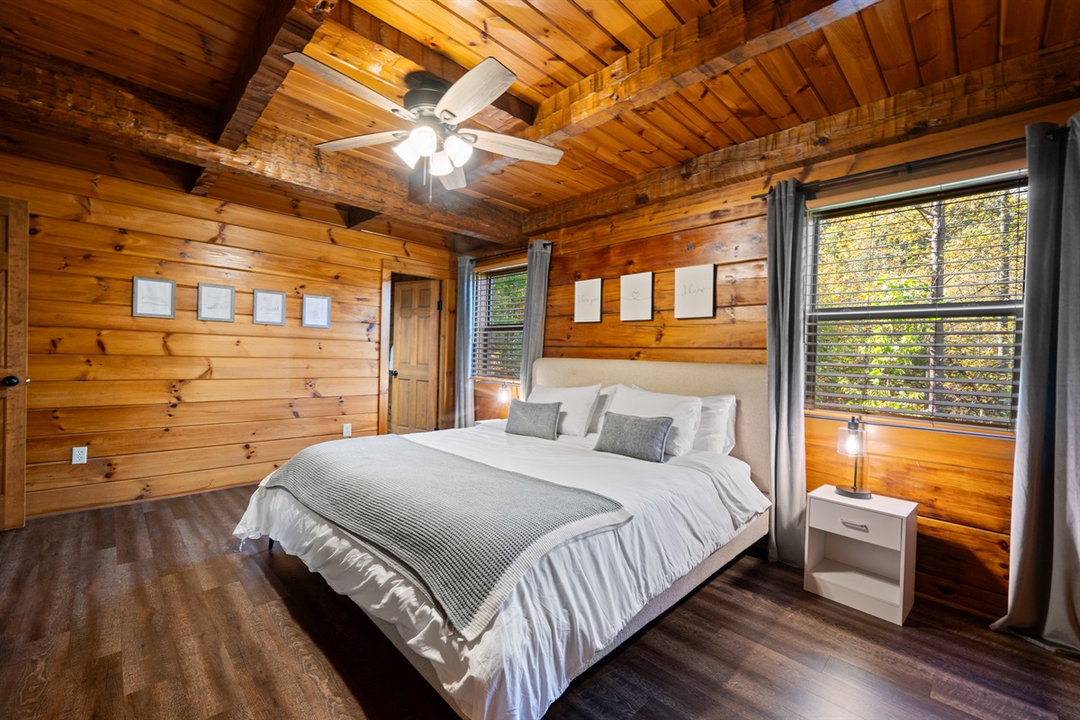 Main Level King Bedroom