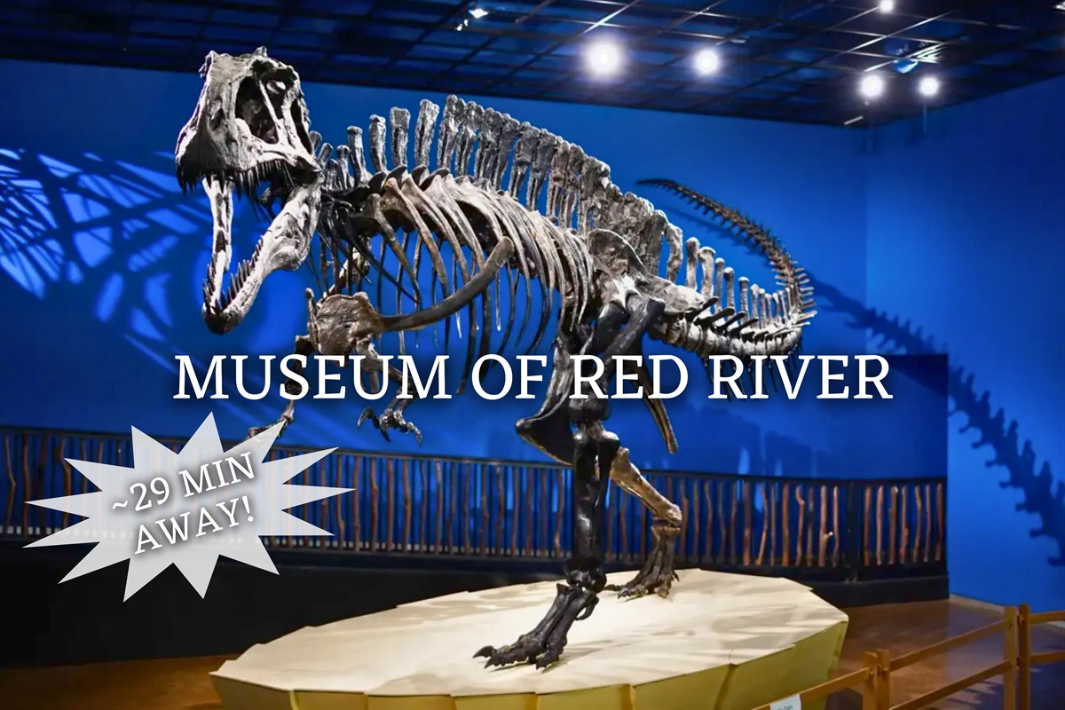 Dive into fascinating exhibits and learn about the rich history and culture at the Museum of Red River.