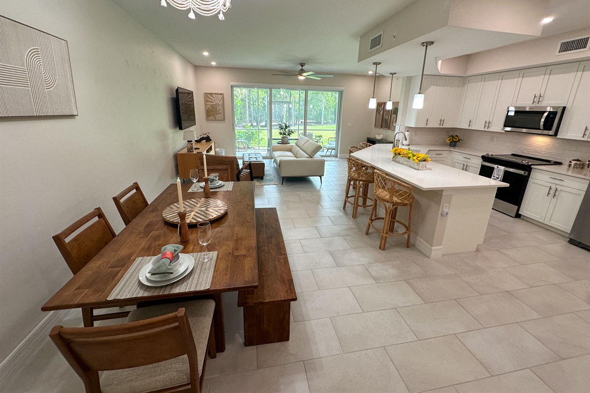 Dining and Living Room