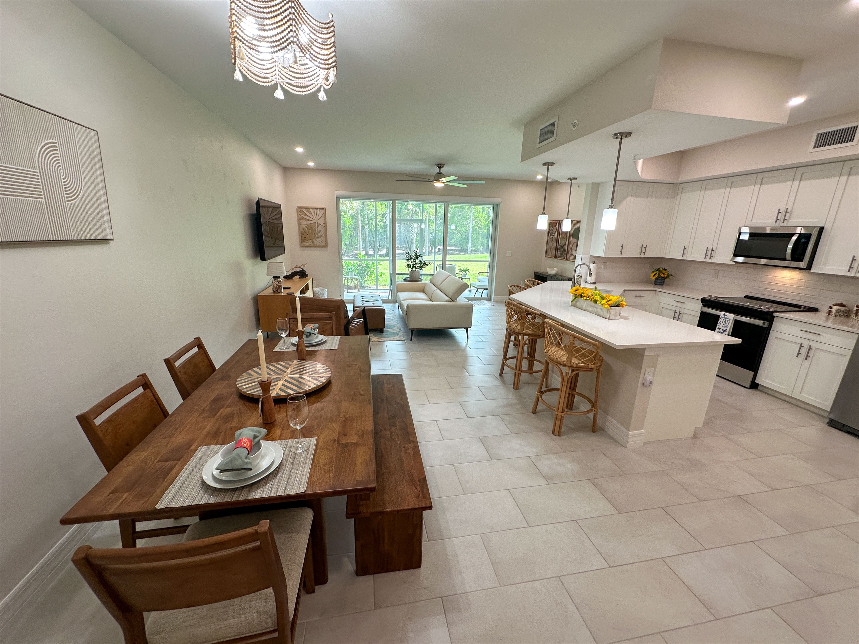 Dining and Living Room