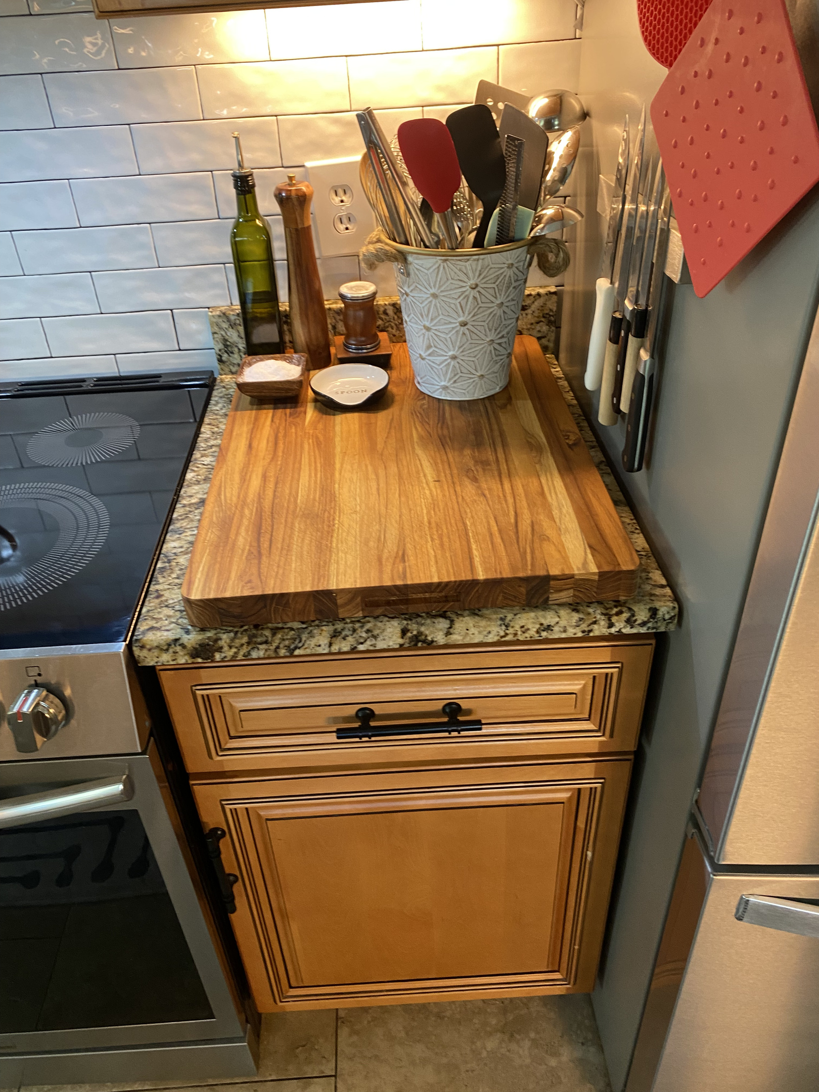 Great knives and cutting board