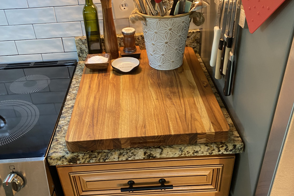 Great knives and cutting board