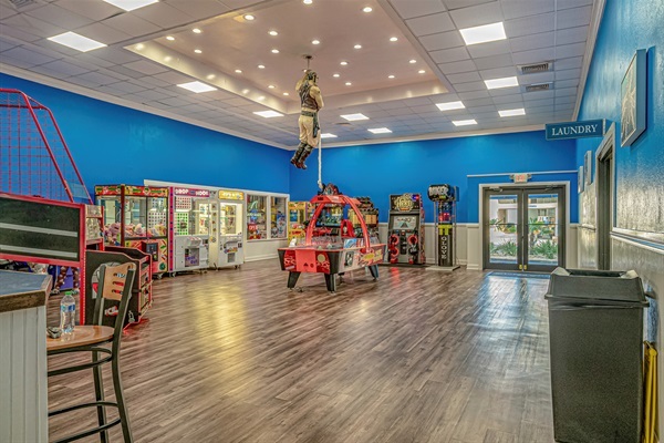 Hit the arcade for endless fun right inside the Sand Dunes Resort