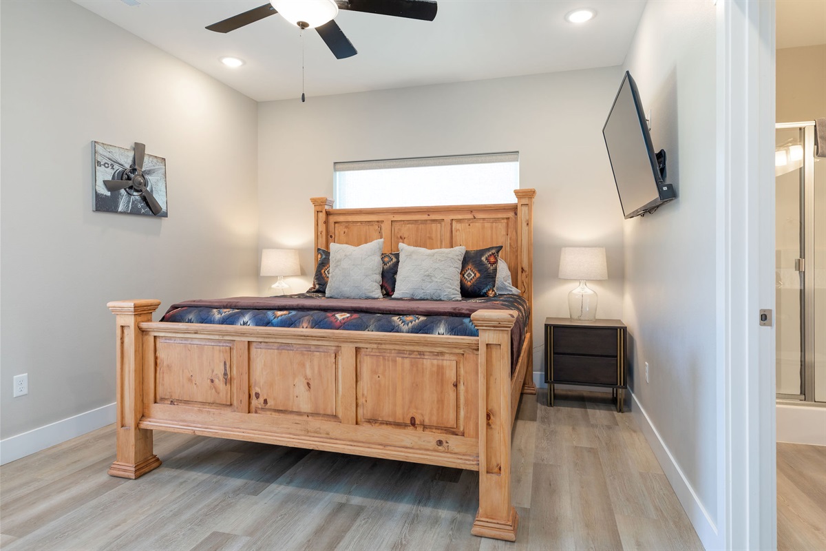 Upper level King bedroom #4