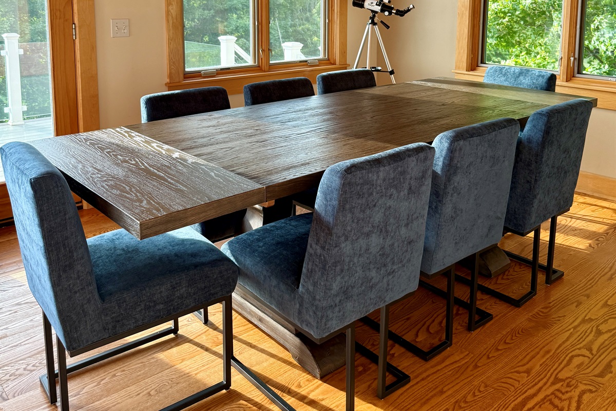 Enjoy a dinner among friends and family after a day of adventure in Northern Michigan. Then, check out the northern skies with the telescope to find your favorite constellation or the Milky Way.