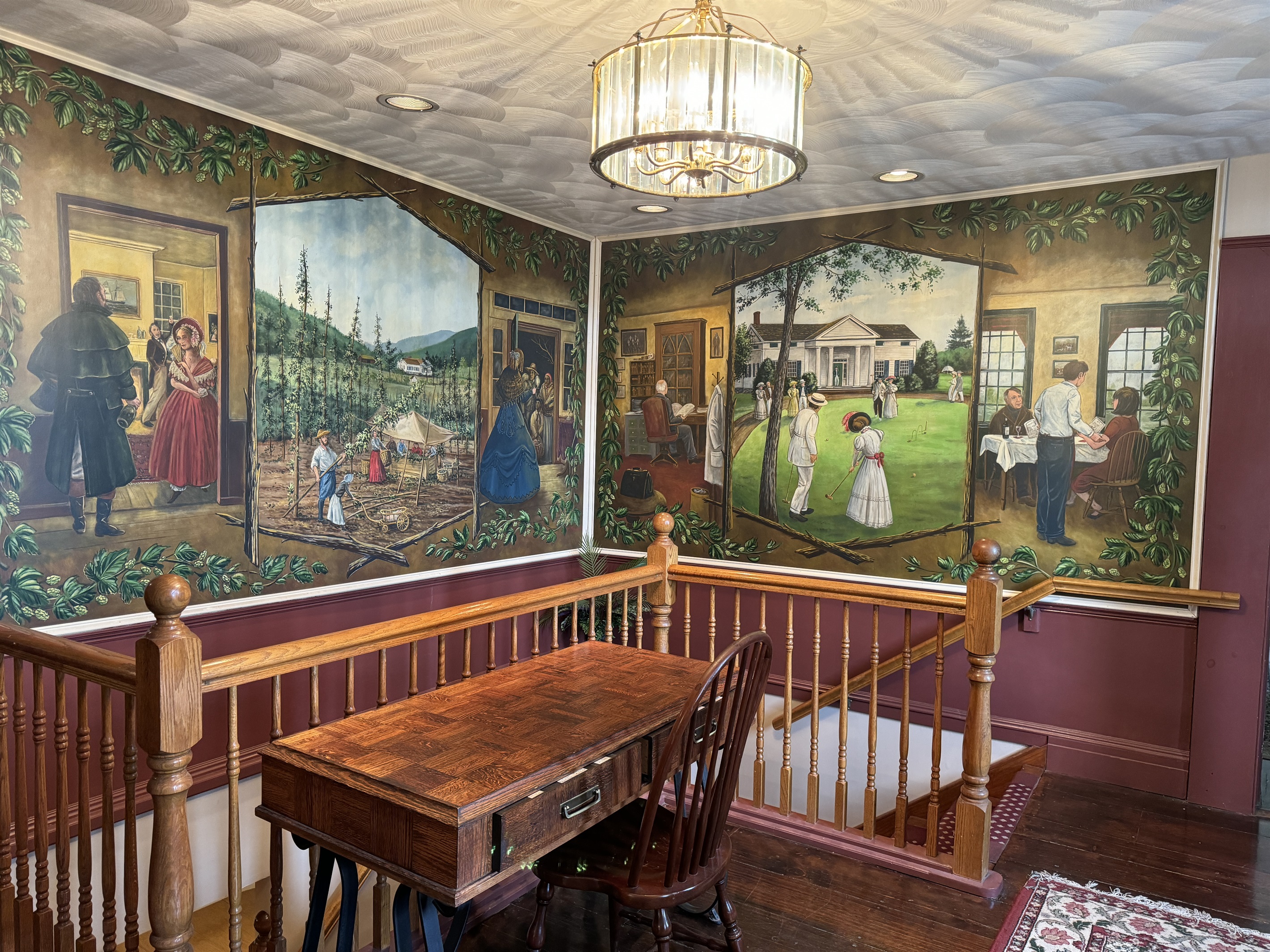 Main Lobby area with desk.