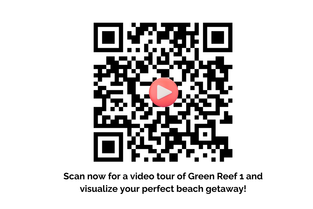 Scan this QR code for a video walkthrough of Green Reef 1.