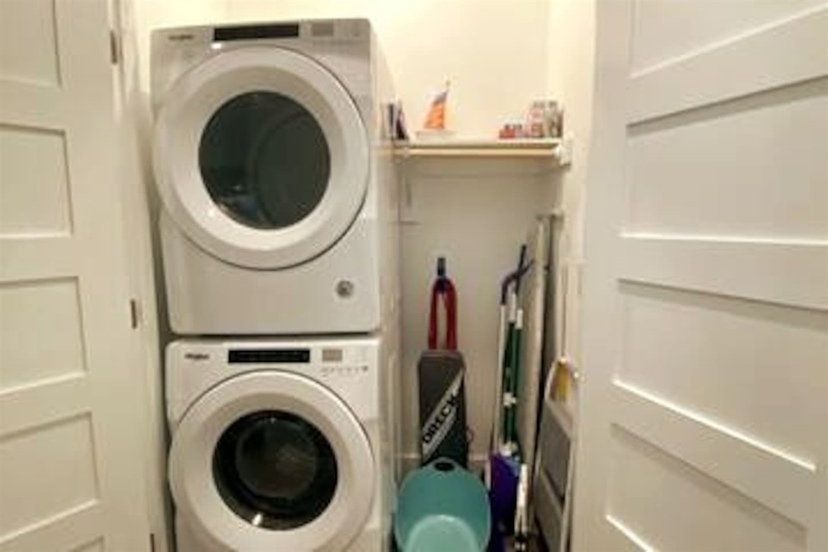Equipped utility closet