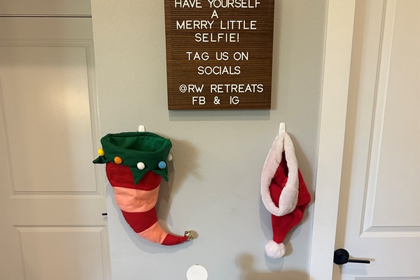 Condo is decorated for Christmas!