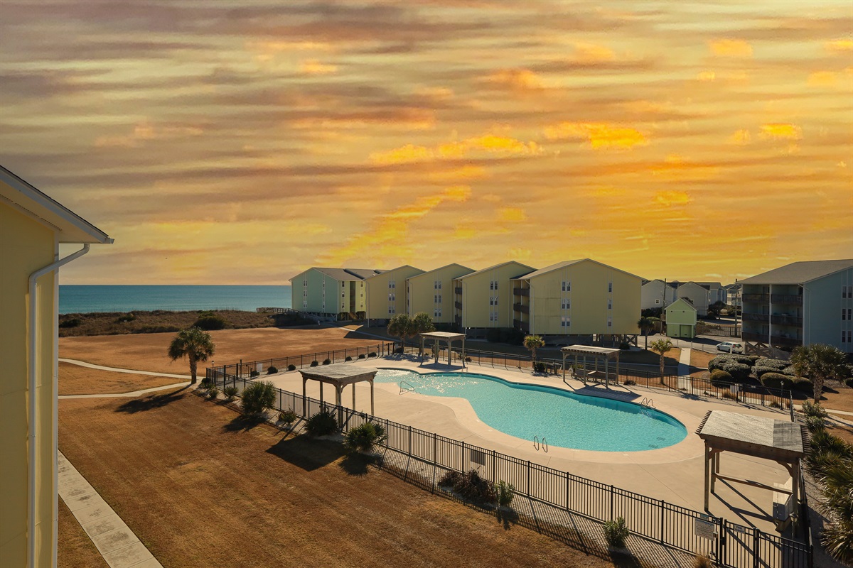 Topsail sunsets are breathtaking!